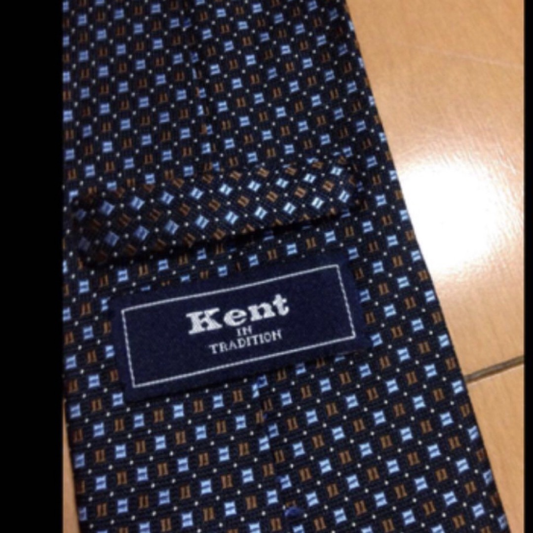 KENT(ケント)のKENTブロックシルクネクタイ メンズのファッション小物(ネクタイ)の商品写真