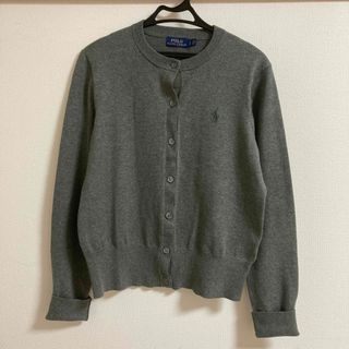 ポロラルフローレン(POLO RALPH LAUREN)の【美品】ラルフローレン　子供　カーディガン　グレー(カーディガン)