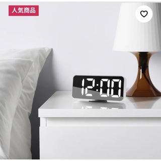 イケア(IKEA)のIKEA ノールニング　目覚まし時計(置時計)