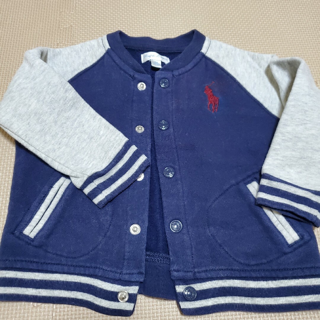 Ralph Lauren(ラルフローレン)のRalph Lauren　ジャケット　シャツセット　75センチ キッズ/ベビー/マタニティのベビー服(~85cm)(ジャケット/コート)の商品写真