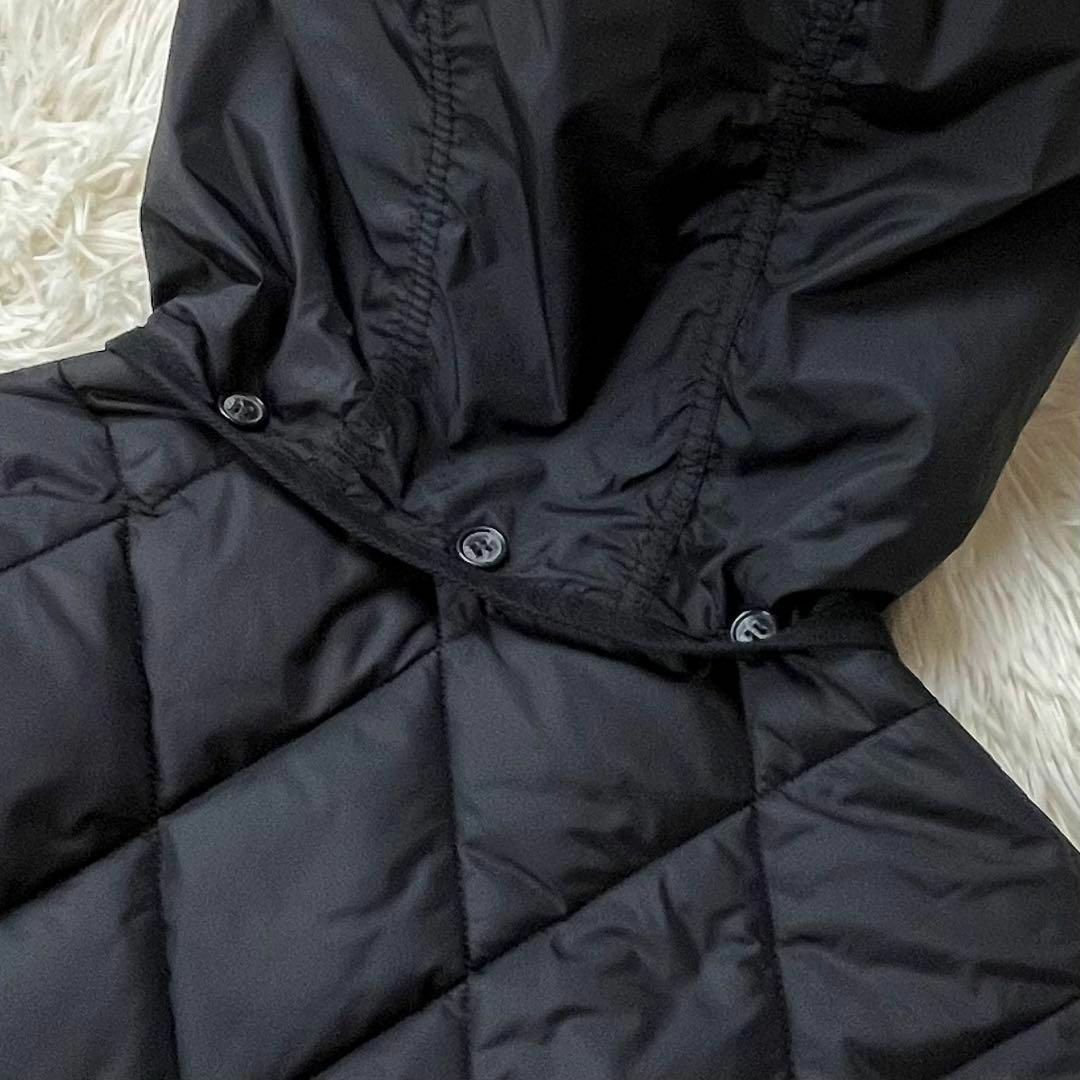 美品 N°21 ヌメロベントゥーノ ウールコート キルティング ブラック 52 メンズのジャケット/アウター(ブルゾン)の商品写真