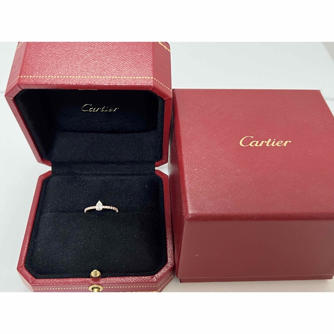 Cartier(カルティエ)の保証書【カルティエ】ダイヤリング・ピンクゴールド レディースのアクセサリー(リング(指輪))の商品写真