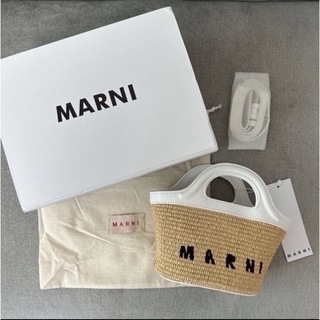 マルニ(Marni)の新品未使用 MARNI マルニ かごバッグ (かごバッグ/ストローバッグ)