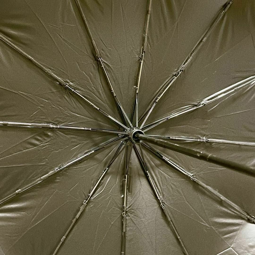 折りたたみ傘 12本骨 高強度 ワンタッチ 自動開閉 撥水加工 耐防風 晴雨兼用 メンズのファッション小物(傘)の商品写真