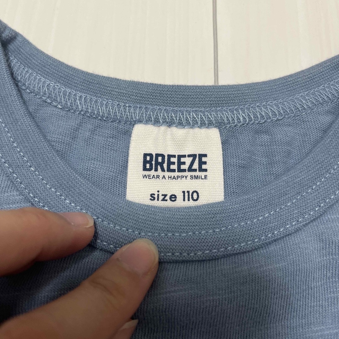 BREEZE(ブリーズ)のブリーズ 長袖 ロンT サイズ110 キッズ/ベビー/マタニティのキッズ服男の子用(90cm~)(Tシャツ/カットソー)の商品写真