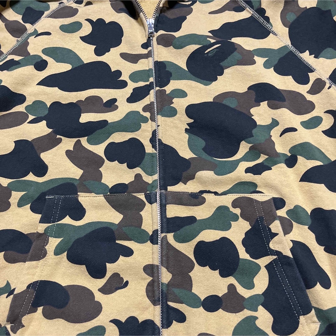 APE BAPE KAWS 1st Camo 迷彩　シャークパーカー　SHARK