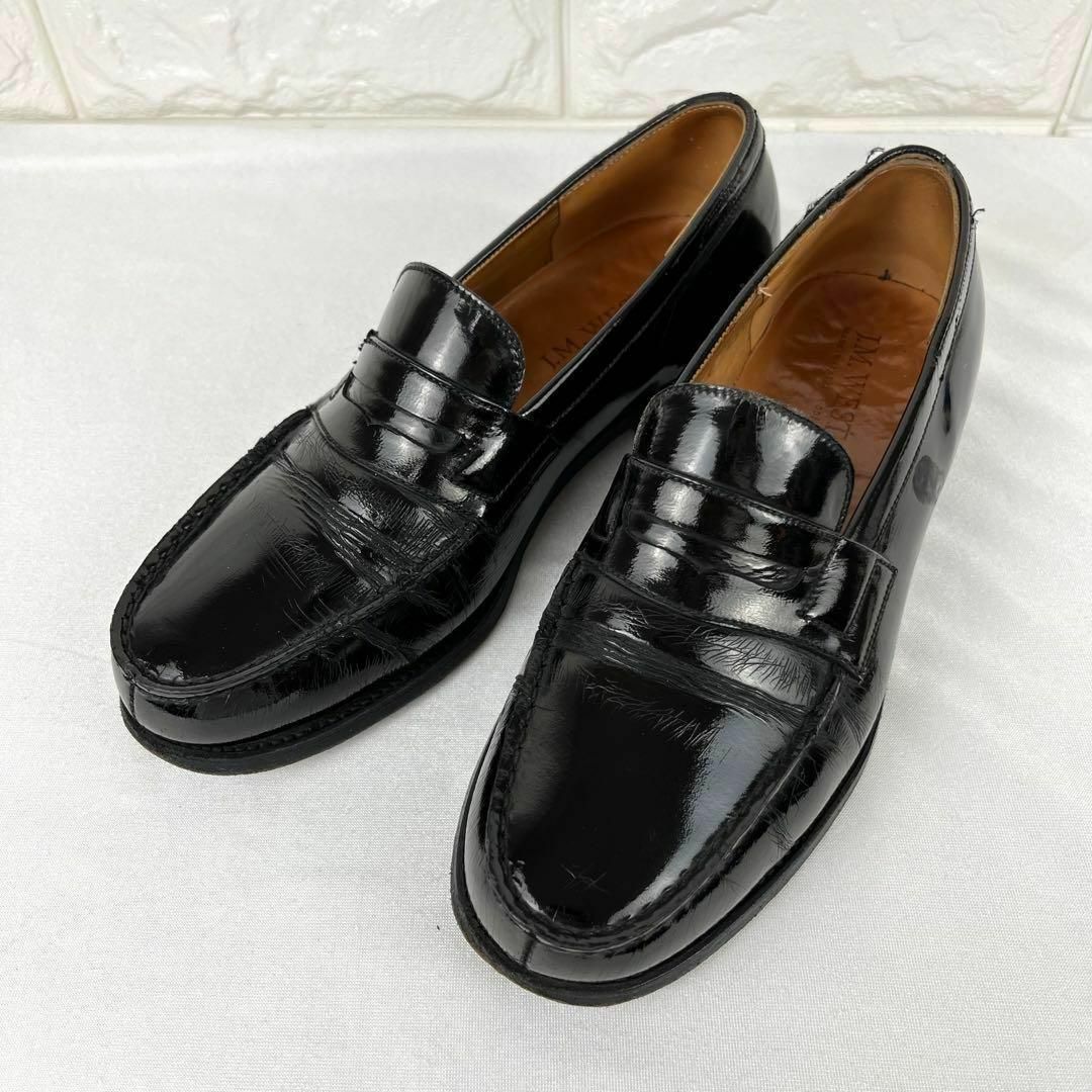 J.M. WESTON(ジェーエムウエストン)のJ.M WESTON ジェーエムウエストン ローファー ブラック 3C 23cm レディースの靴/シューズ(ローファー/革靴)の商品写真