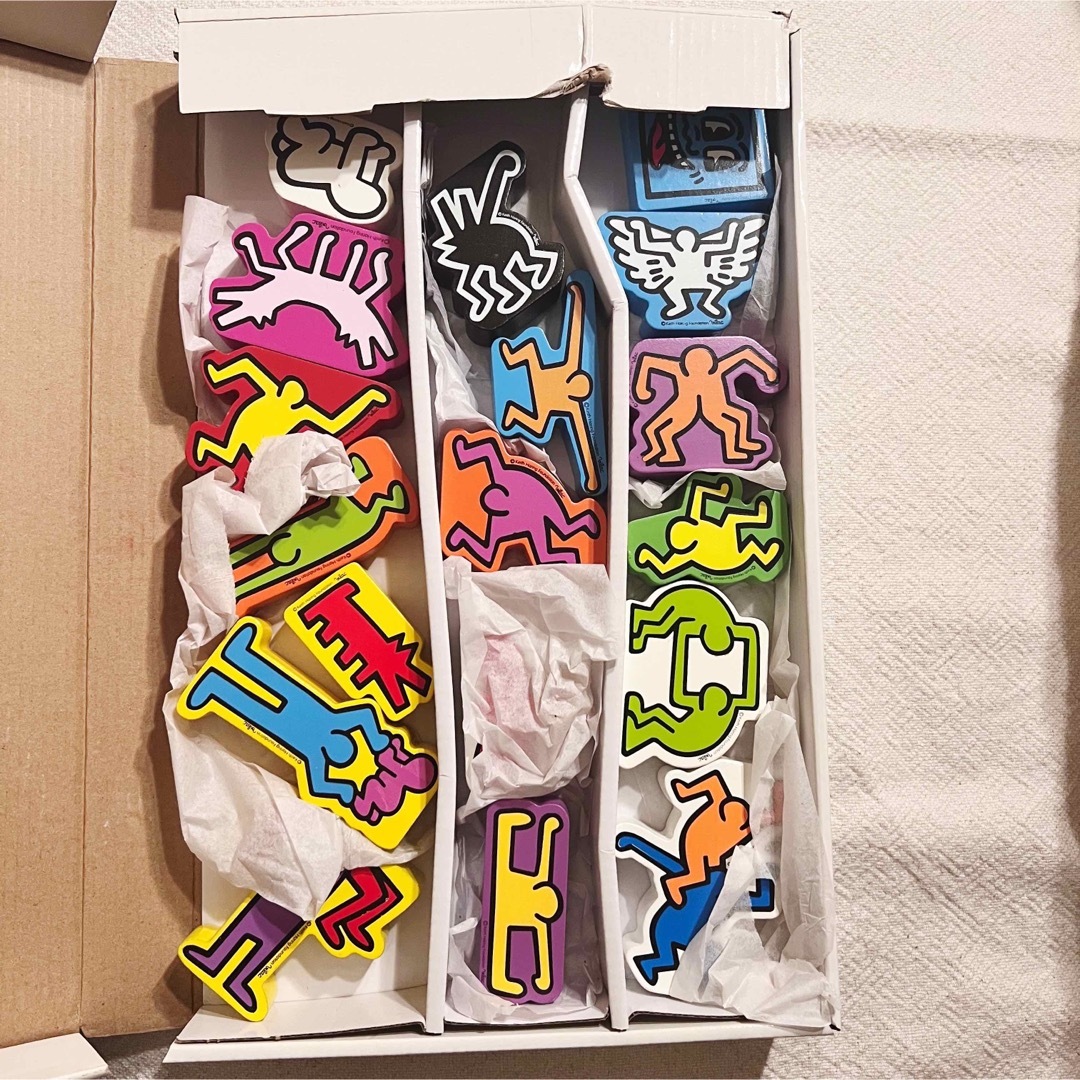 KEITH HARING(キースヘリング)のkeith harng キースヘリング　木製バランスゲーム エンタメ/ホビーのフィギュア(その他)の商品写真