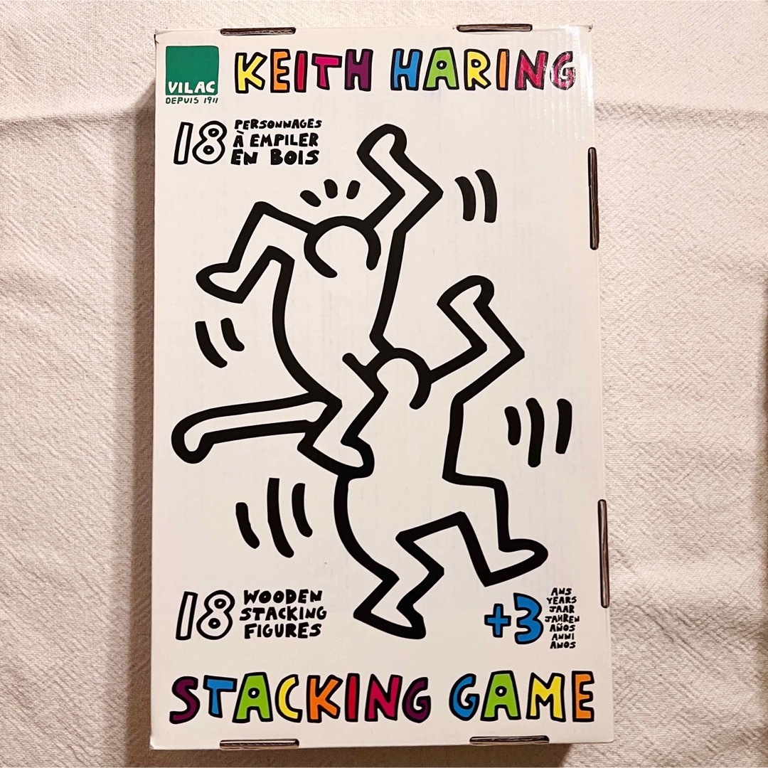 KEITH HARING(キースヘリング)のkeith harng キースヘリング　木製バランスゲーム エンタメ/ホビーのフィギュア(その他)の商品写真