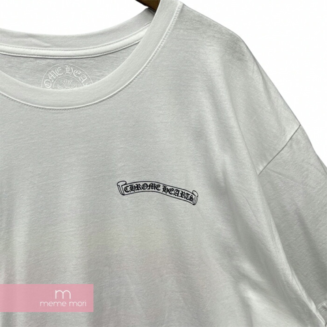 Chrome Hearts(クロムハーツ)のCHROME HEARTS Las Vegas Limited Tee クロムハーツ ラスベガスリミテッドTシャツ 半袖カットソー ラスベガス限定 ロゴプリント ホワイト サイズXXL【231029】【中古ｰA】【me04】 メンズのトップス(Tシャツ/カットソー(半袖/袖なし))の商品写真