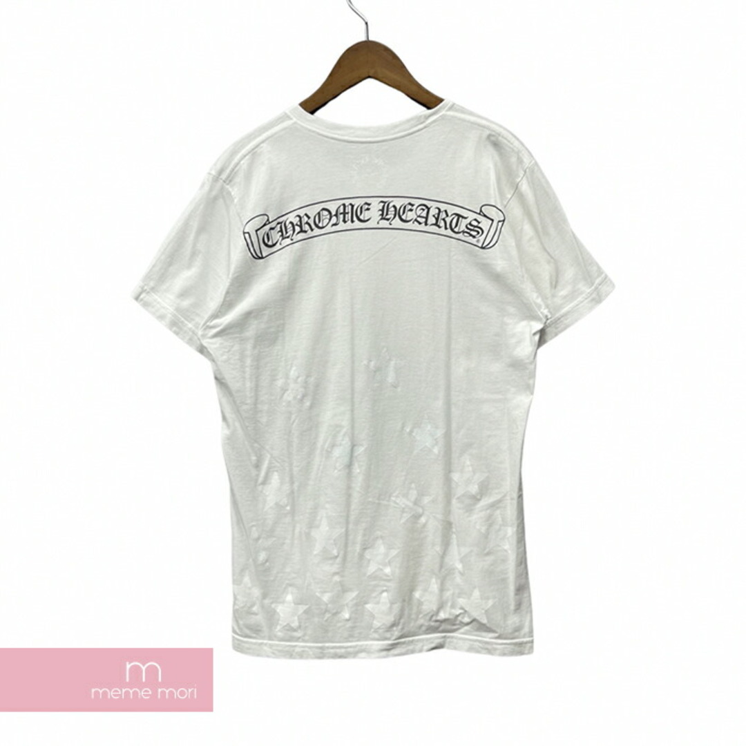 クロムハーツ chrome hearts Tシャツ ホワイト プリント ポケT