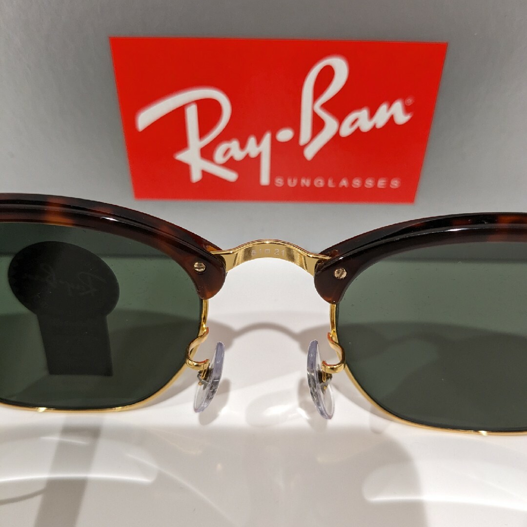 新品 RayBan イタリア製 サングラス 未使用 クラブマスター レイバン