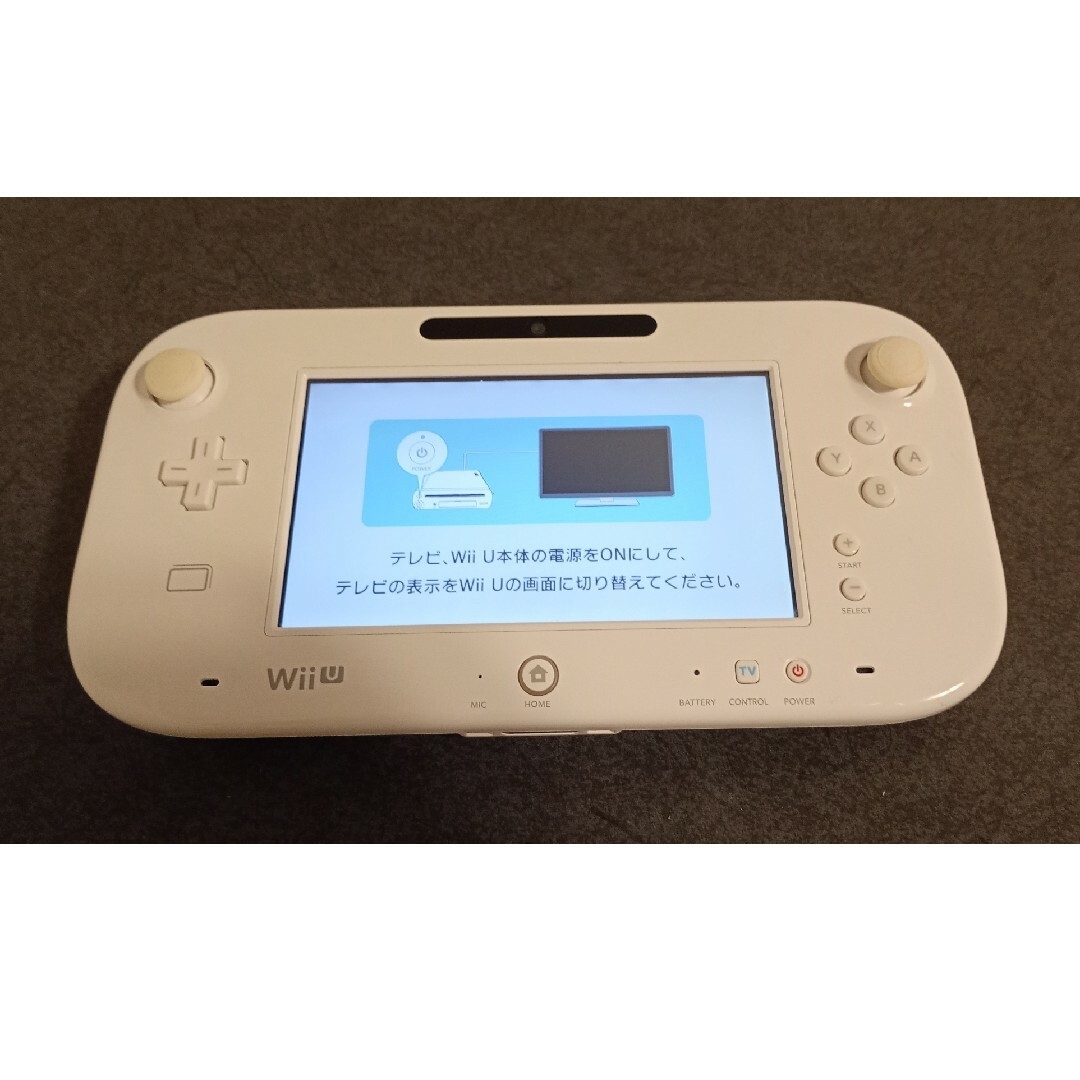 Wii U(ウィーユー)のNintendo Wii U ゲームパッド エンタメ/ホビーのゲームソフト/ゲーム機本体(その他)の商品写真