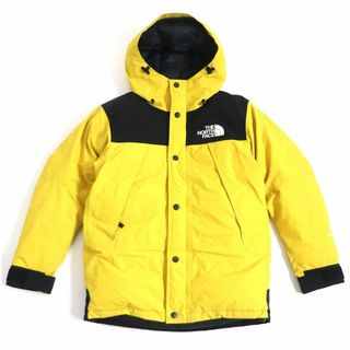 ノースフェイス(THE NORTH FACE) ダウンジャケット(メンズ)（イエロー