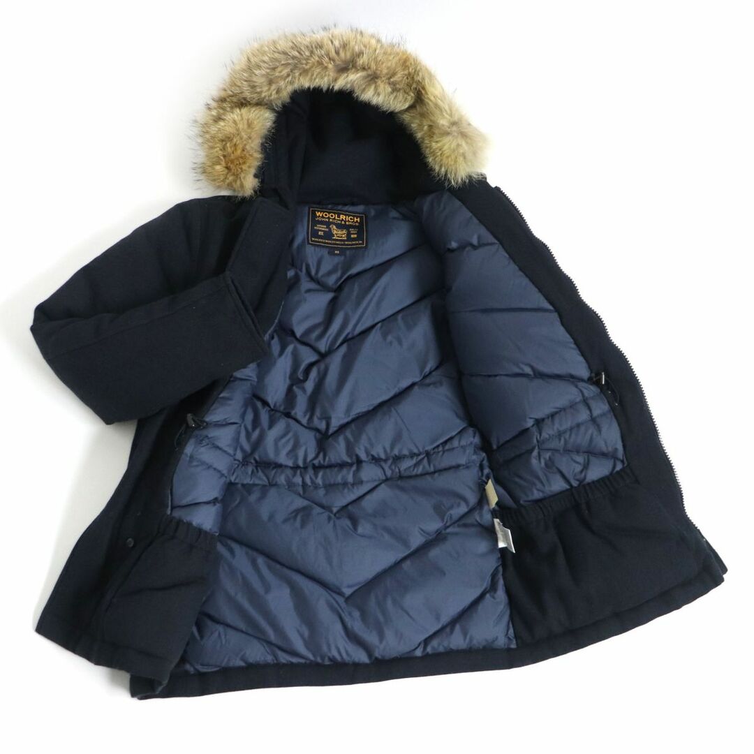 良品WOOLRICH ARCTIC PARKA ダウン ウールリッチ アーク黒