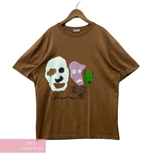 ディオール(Dior)のDior×Travis Scott 2022AW Cactus Jack Dior Oversized Tee 283J641B0677 ディオール×トラヴィス・スコット カクタスジャックディオールオーバーサイズTシャツ 半袖カットソー ブラウン サイズL【231031】【中古-A】【me04】(Tシャツ/カットソー(半袖/袖なし))