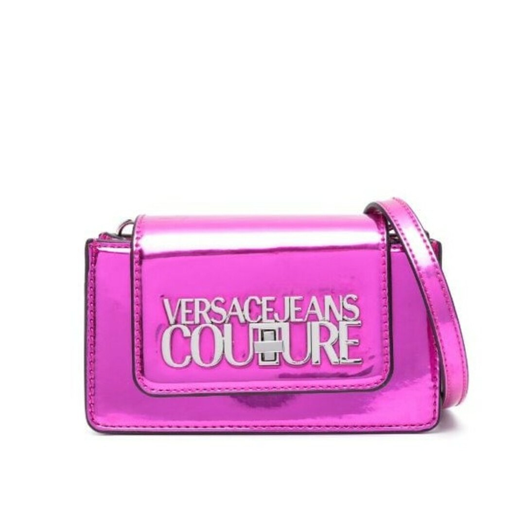 VERSACE JEANS COUTURE ショルダーバッグ メタリックバッグ