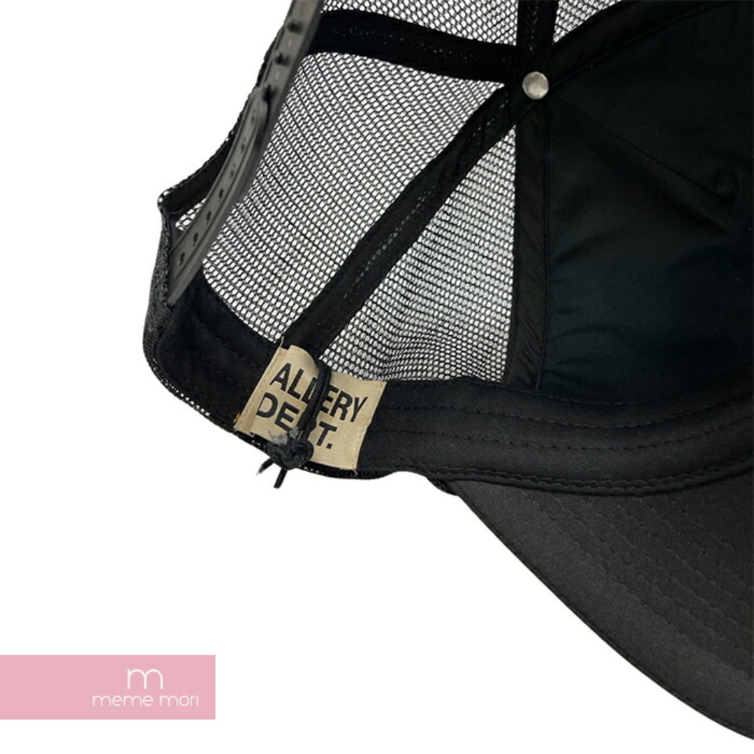 GALLERY DEPT. Fucked Up Trucker Hat ギャラリーデプト ファックドアップトラッカーキャップ メッシュキャップ 反転ロゴ 帽子 ブラック【231031】【新古品】【me04】