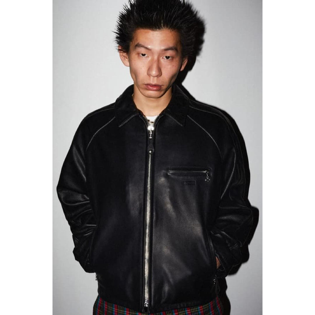 Supreme - supreme schott leather racer jacketの通販 by ...