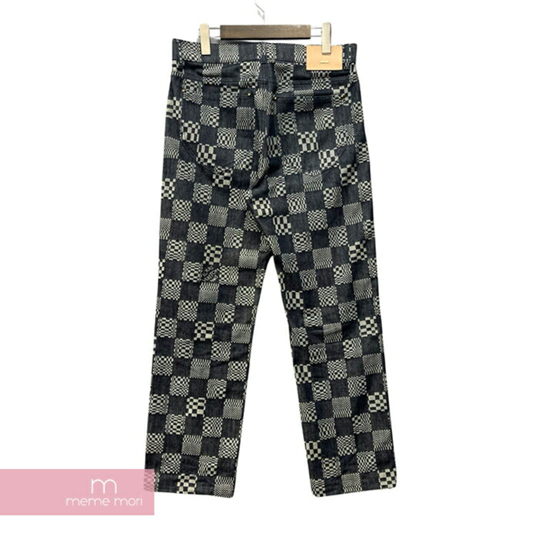 Louis Vuitton Distorted Damier Denim Pants