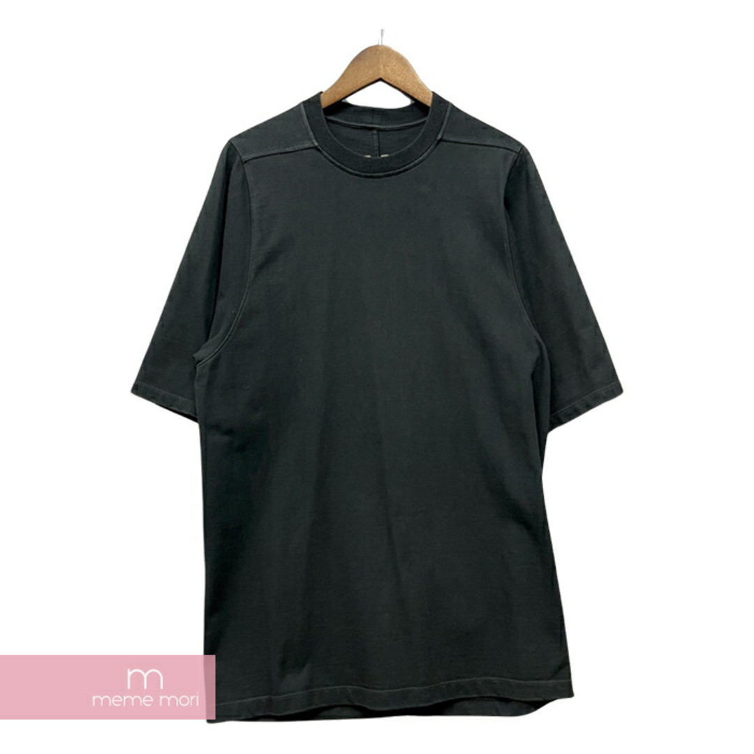 Tシャツ/カットソー(半袖/袖なし)Rick Owens 2022SS Crewneck Short Sleeve Tee RU21S6282-BA リックオウエンス クルーネックショートスリーブTシャツ 半袖カットソー ブラック サイズXS【231103】【-B】【me04】