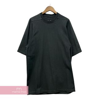 リックオウエンス(Rick Owens)のRick Owens 2022SS Crewneck Short Sleeve Tee RU21S6282-BA リックオウエンス クルーネックショートスリーブTシャツ 半袖カットソー ブラック サイズXS【231103】【中古-B】【me04】(Tシャツ/カットソー(半袖/袖なし))