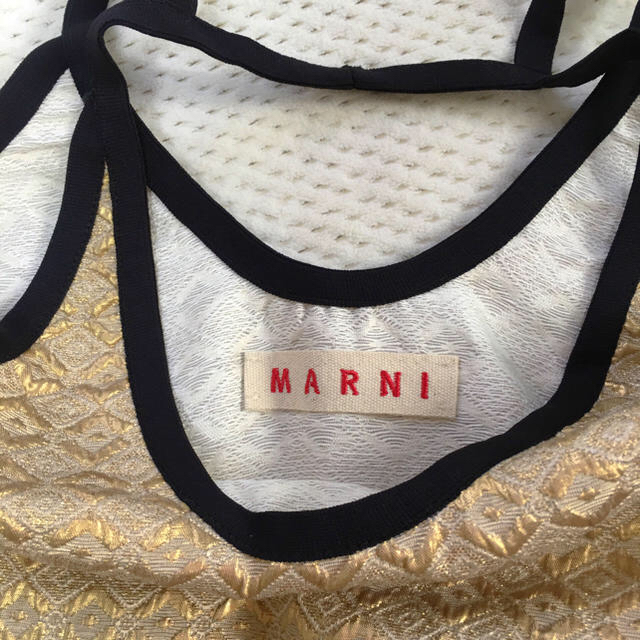 ✨MARNI マルニ ゴールドワンピース✨