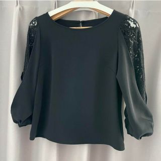 プロポーションボディドレッシング(PROPORTION BODY DRESSING)の【美品】プロポーションボディドレッシング★カットソー M ブラック(カットソー(長袖/七分))