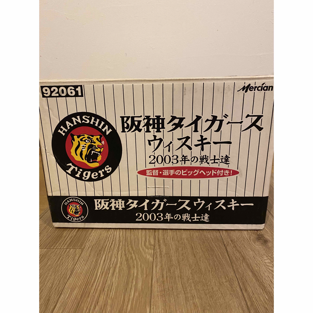 新品　未開栓　阪神タイガース2003年の戦士達　優勝記念ウイスキー12本 | フリマアプリ ラクマ