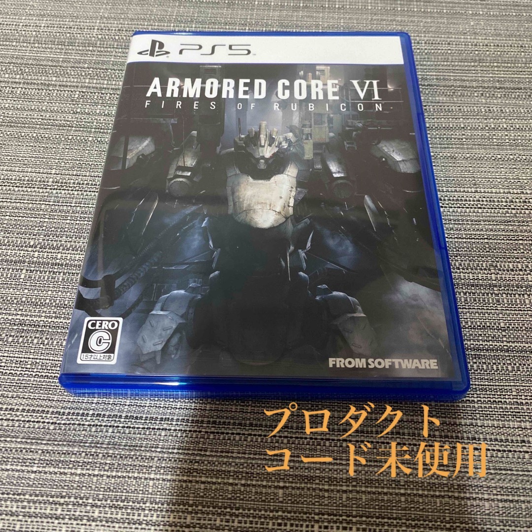 ARMORED CORE VI FIRES OF RUBICON（アーマード・コ エンタメ/ホビーのゲームソフト/ゲーム機本体(家庭用ゲームソフト)の商品写真