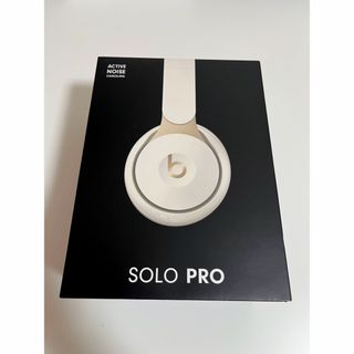 ビーツバイドクタードレ(Beats by Dr Dre)のBeats by Dr Dre SOLO PRO /アイボリー(ヘッドフォン/イヤフォン)