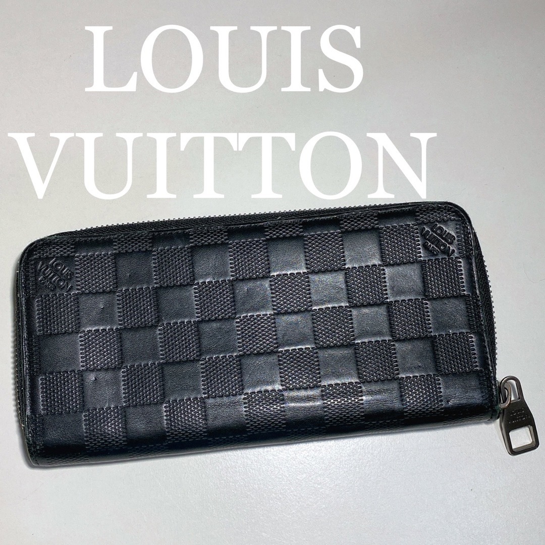 LOUIS VUITTON ルイヴィトン ダミエ アンフィニ 長財布 - 長財布 LOUIS VUITTON ルイヴィトン ダミエ アンフィニ 長財布 - 長財布