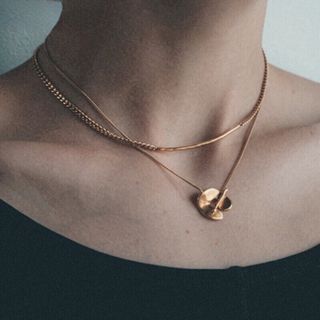 ドゥーズィエムクラス(DEUXIEME CLASSE)の【新品】modern necklace / gold(ネックレス)