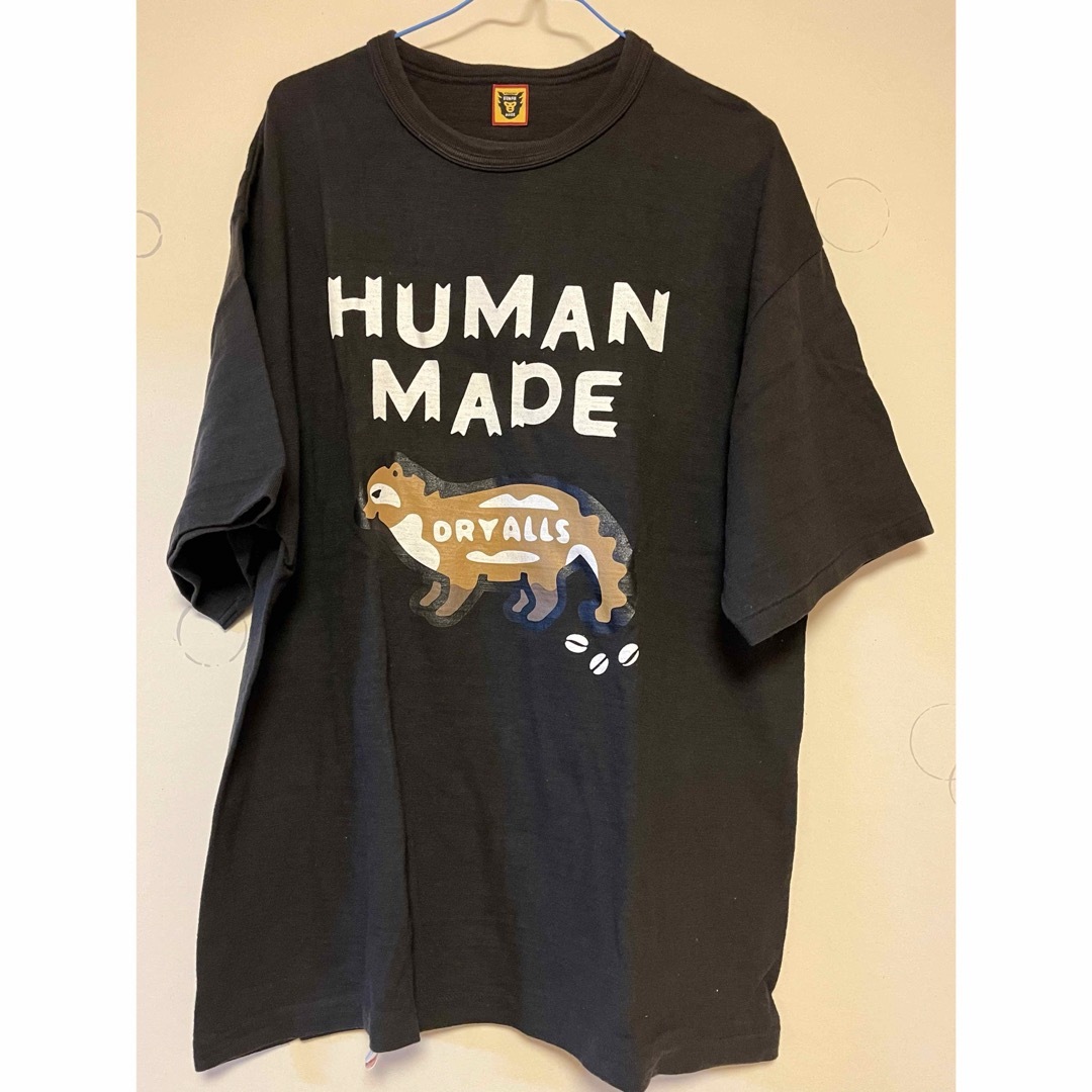 HUMAN MADE T-SHIRT Black 黒　Tシャツ　ジャコウネコトップス