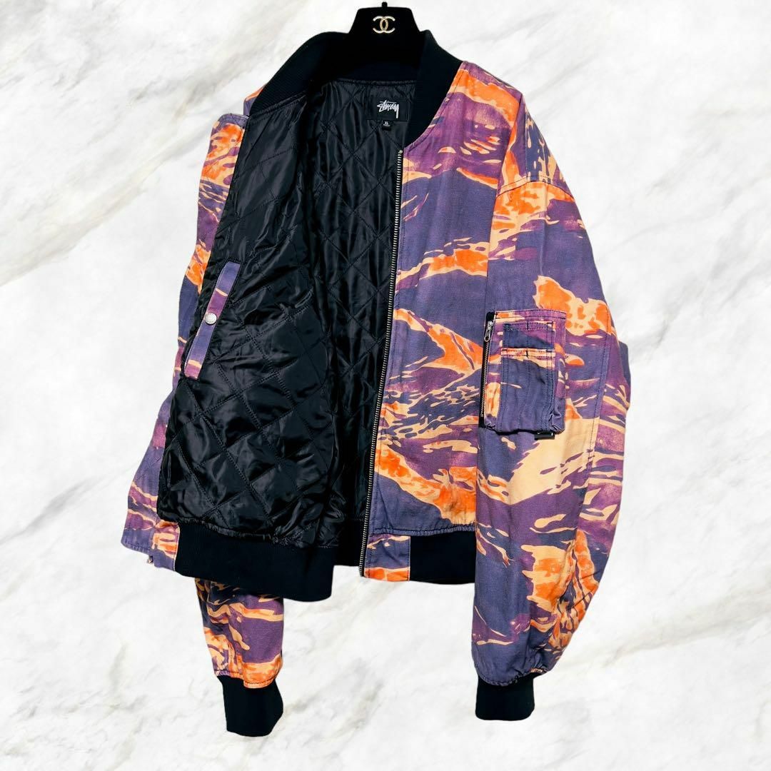 STUSSY - 美品 22AW Stussy MA-1 TIGRIS CANVAS BOMBERの通販 by STUSSY - 美品 22AW Stussy MA-1 TIGRIS CANVAS BOMBERの通販 by