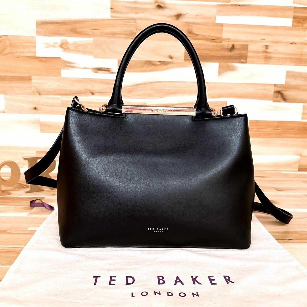 TED BAKER - 【テッドベーカー】レザー パール 2way ショルダーバッグ