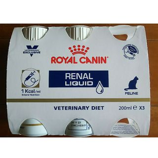 ロイヤルカナン(ROYAL CANIN)のロイヤルカナン 腎臓サポート リキッド ２本 猫(猫)