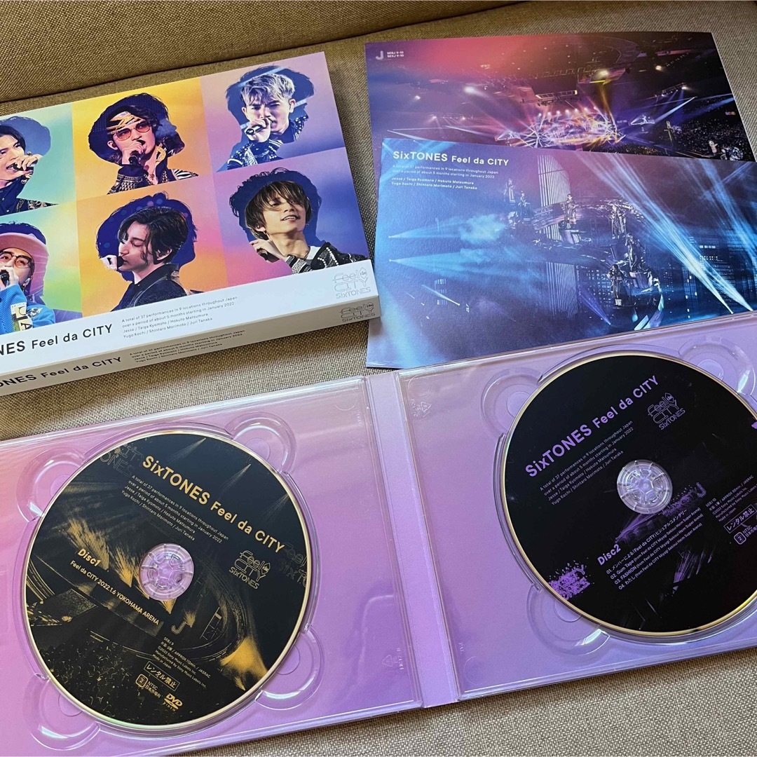 SixTONES - SixTONES Feel da CITY（初回盤）DVDの通販 by momo's shop