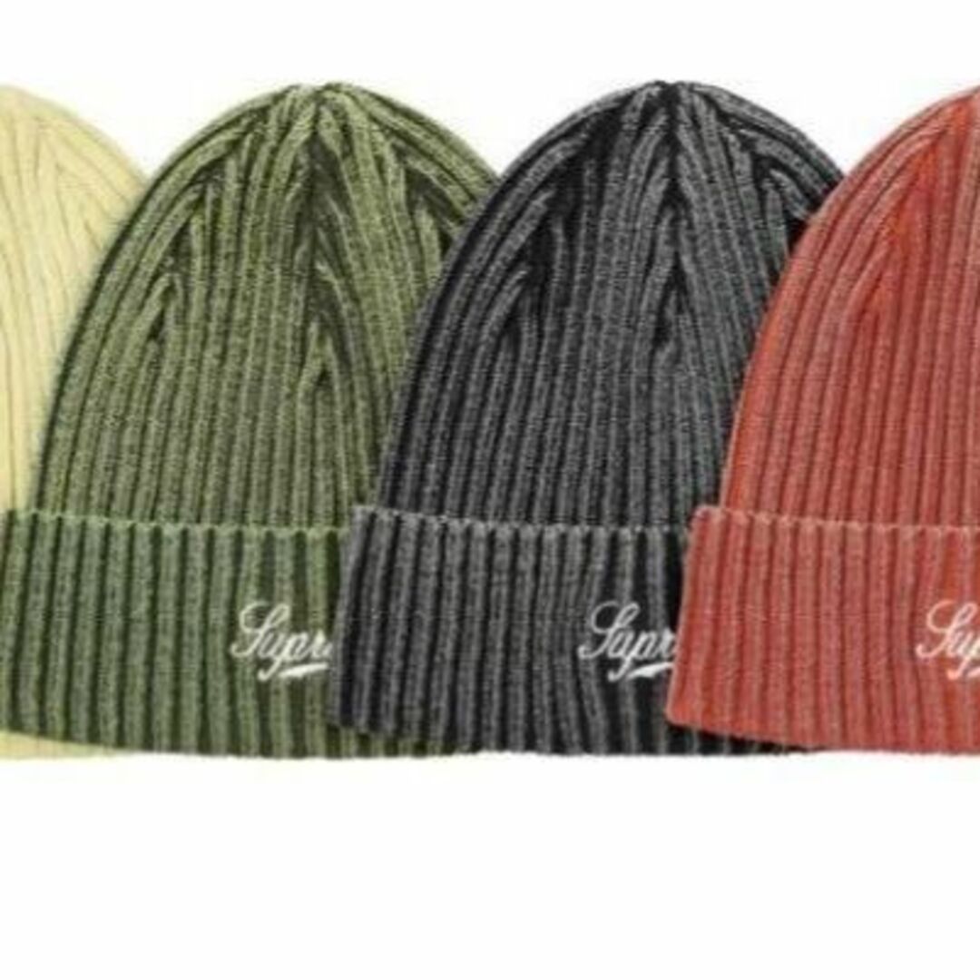 Supreme(シュプリーム)のSupreme 21SS Bleached Rib Beanie ビーニー メンズの帽子(ニット帽/ビーニー)の商品写真