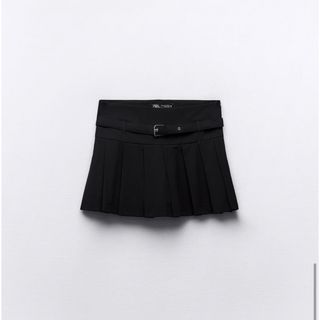 ZARA - ZARA ボックスプリーツ入りスカンツの通販 by ri｜ザラならラクマ