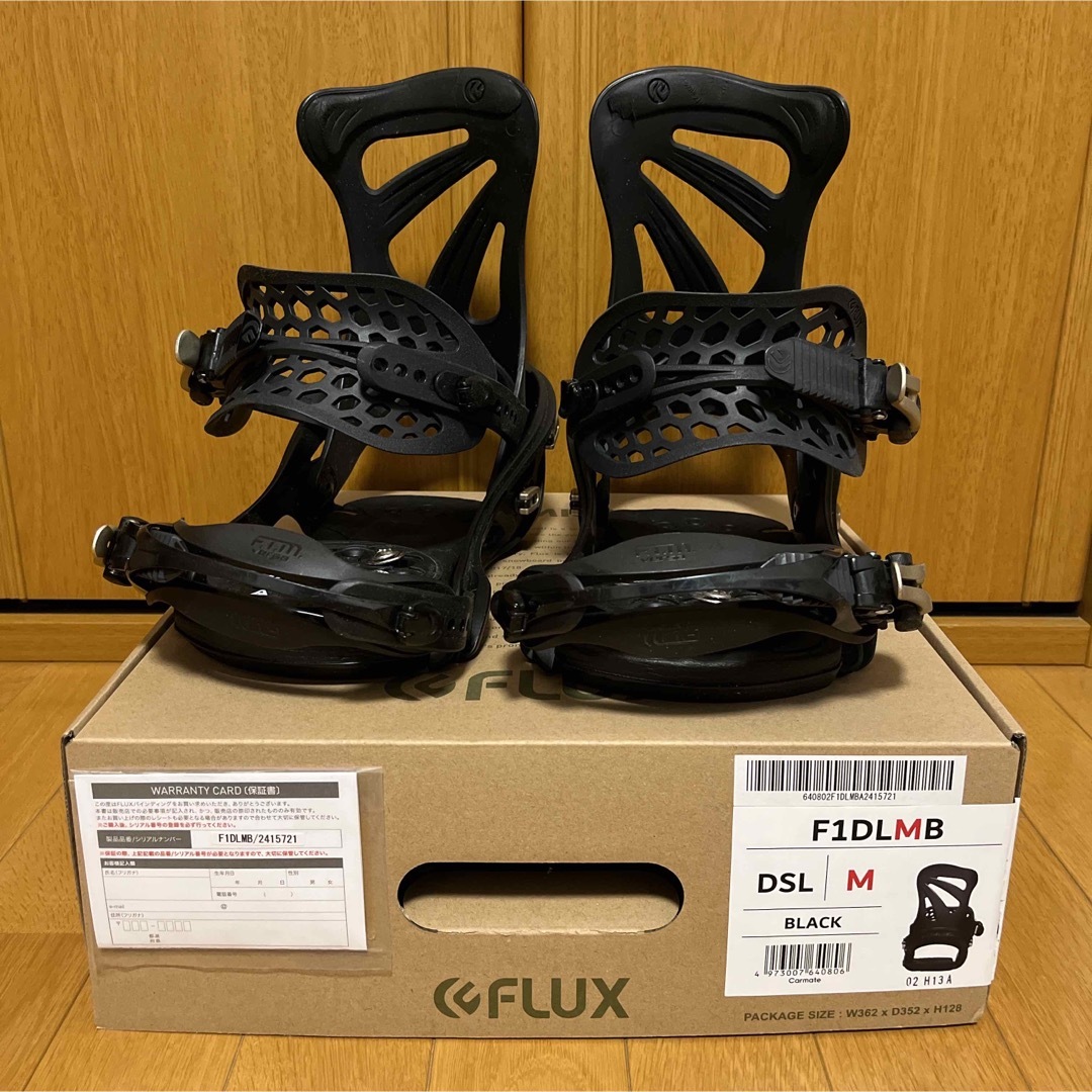 FLUX DSL 20-21モデル　バインディング　初心者にもおすすめ