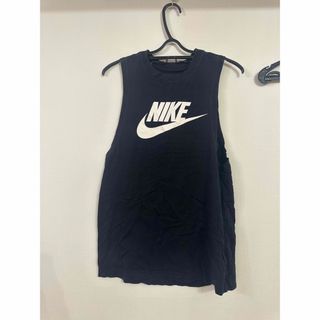 ナイキ(NIKE)のNIKE ナイキ　ノースリーブ黒(Tシャツ(半袖/袖なし))