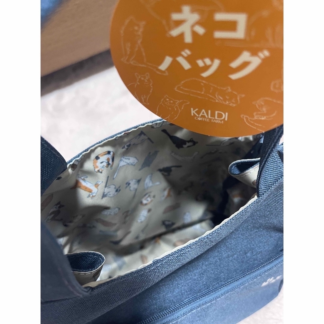 KALDI(カルディ)のカルディ　猫の日バッグ　バッグのみ ◯ 新品タグ付き レディースのバッグ(トートバッグ)の商品写真