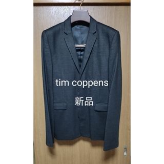 バーニーズニューヨーク(BARNEYS NEW YORK)のジャケット　新品 Tim Coppens メンズ テイラード 黒 アウター(テーラードジャケット)