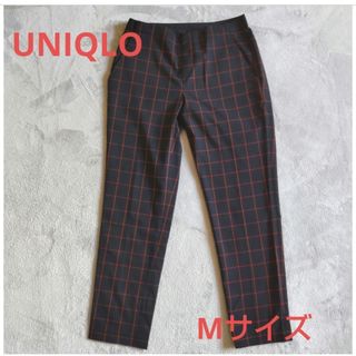 ユニクロ(UNIQLO)の【なおみん様専用】UNIQLO（ユニクロ） チェック アンクルパンツ Mサイズ(クロップドパンツ)