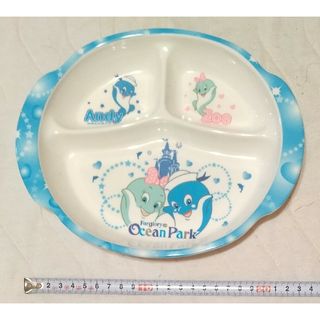 ◆Ocean Park 子供 プラスチック トレー(食器)