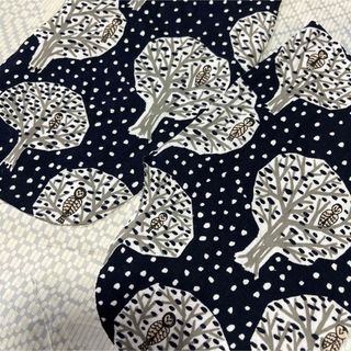 マーガレット刺繍 生地 小池都知事 ハンドメイド ハギレ