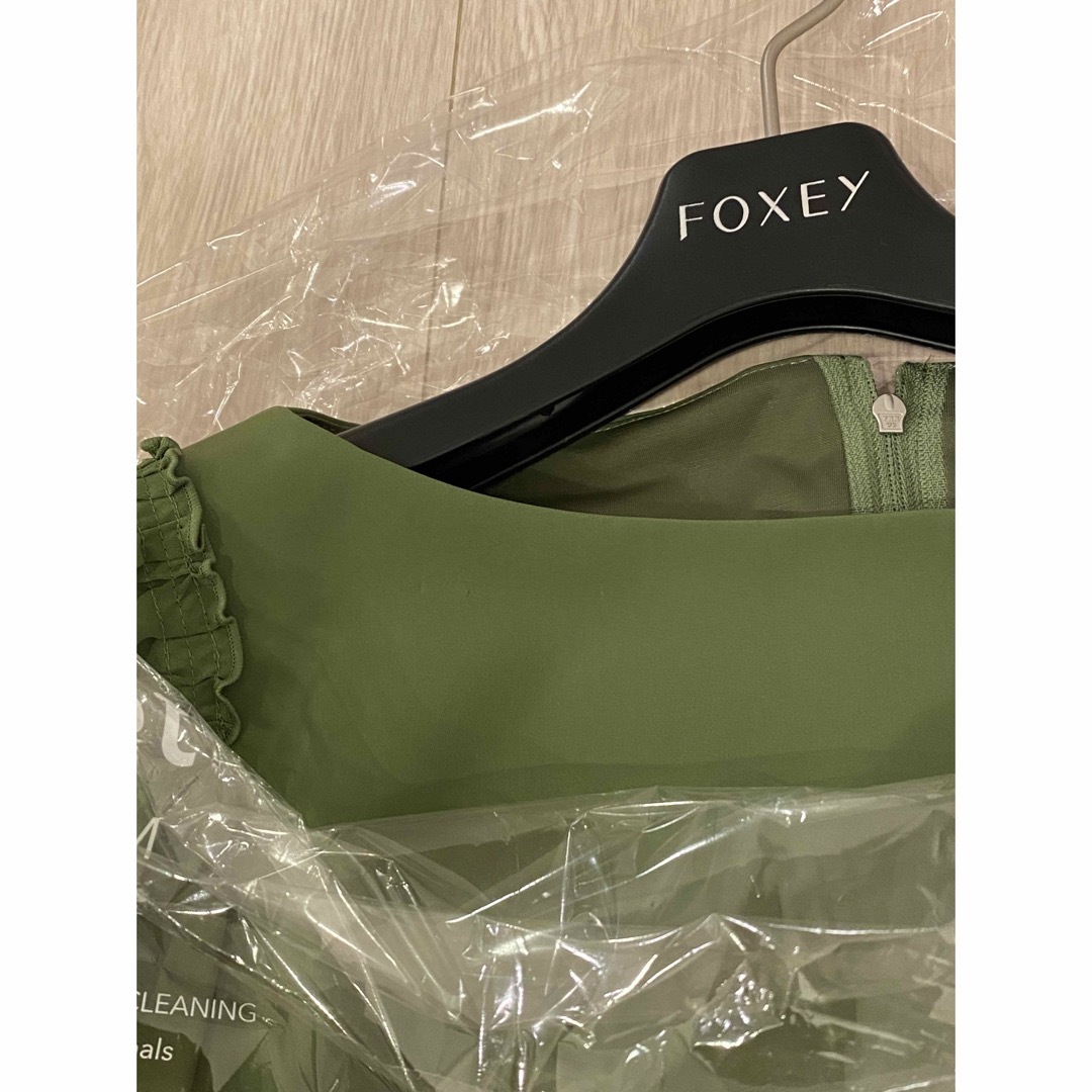 FOXEY フォクシー　38 レイニーワンピース　グリーン