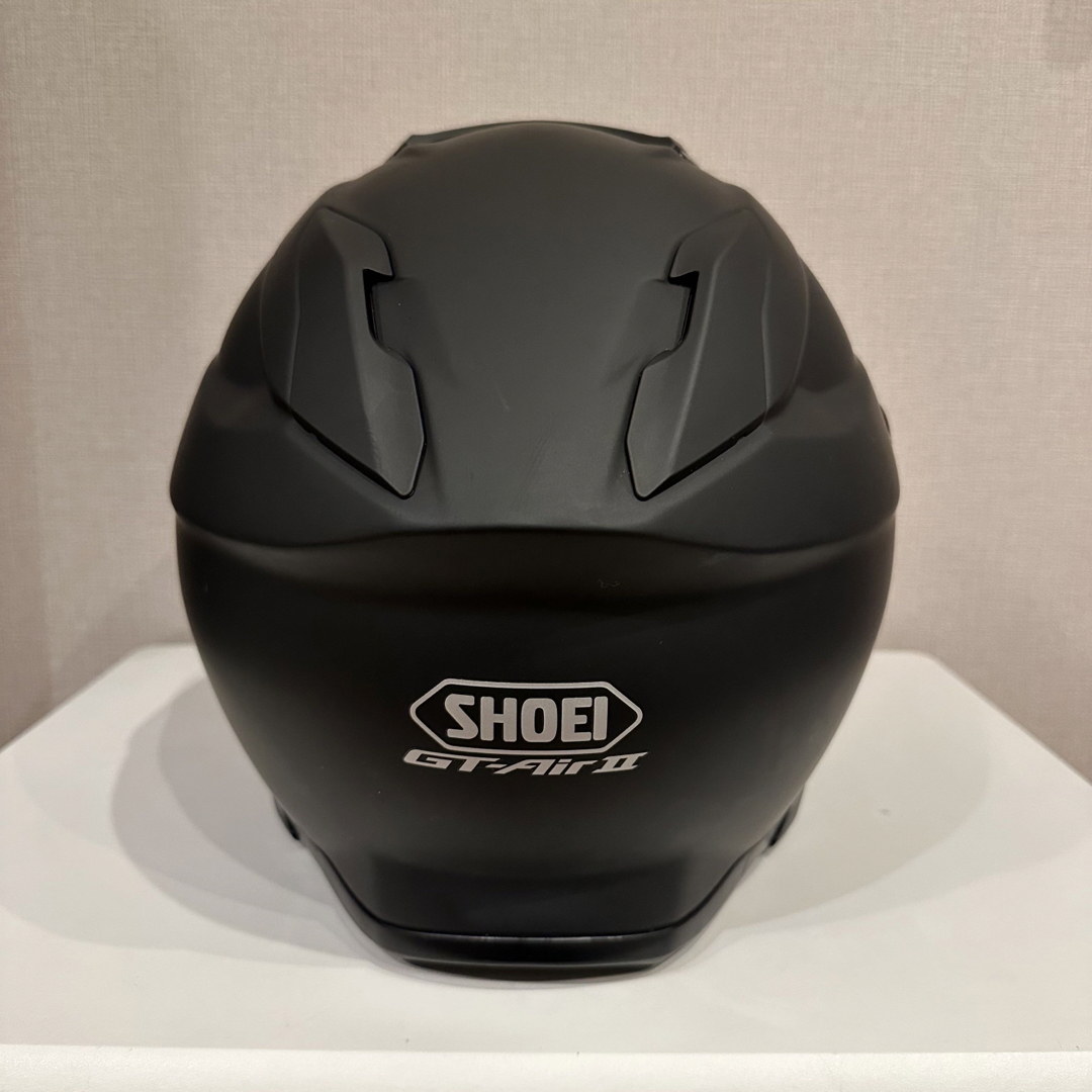 SHOEI(ショウエイ)の【美品】SHOEI gt-air2 マットブラック 2022年製 ミラーシールド 自動車/バイクのバイク(ヘルメット/シールド)の商品写真