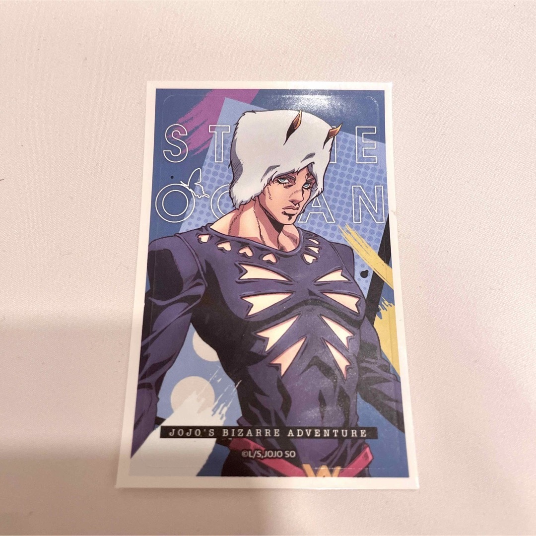 JOJO(ジョジョ)のジョジョの奇妙な冒険 ストーンオーシャン ウェザーリポート デコステッカー エンタメ/ホビーのおもちゃ/ぬいぐるみ(キャラクターグッズ)の商品写真